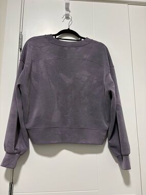 Lululemon Athletica Washed Lavender Softstreme Crewneck Oversized Pullover